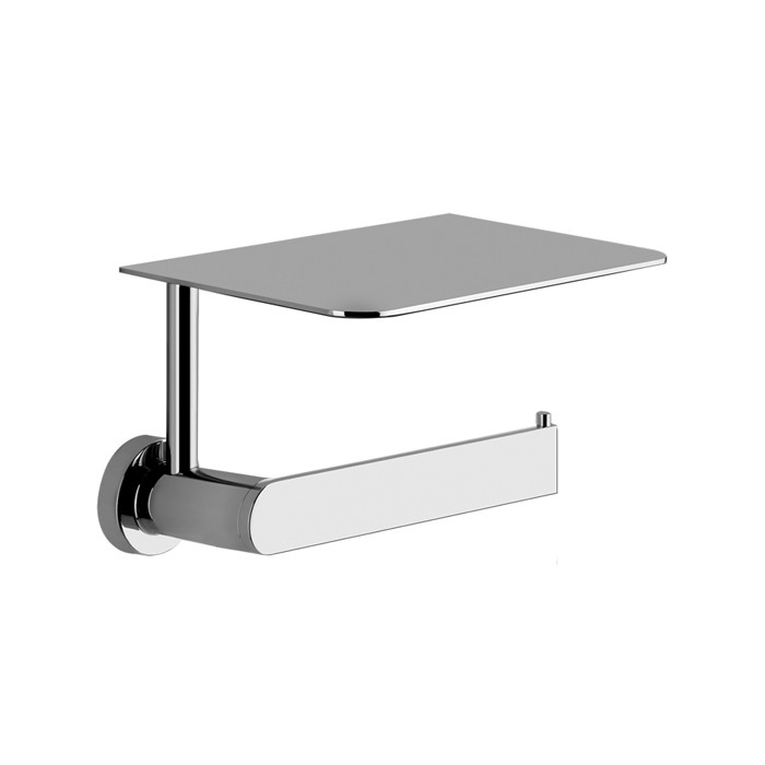 Держатель для т/б., с крышкой, подвесной, Gessi Emporio accessories, хром арт. 38855#031
