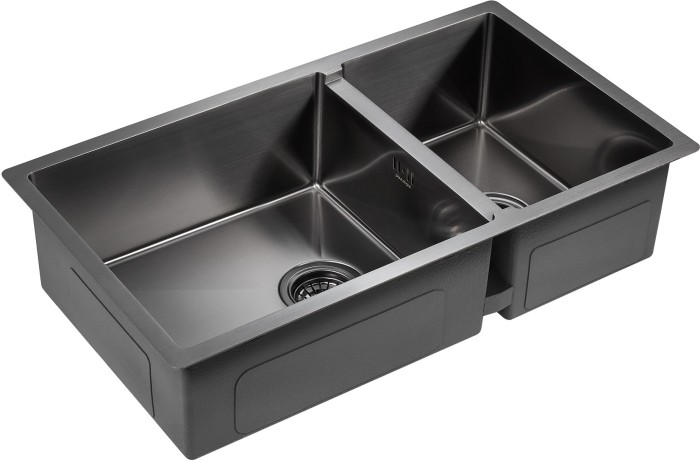Мойка для кухни нержавеющая 780х440мм Paulmark AXEL, вороненая сталь - PM227844-GM