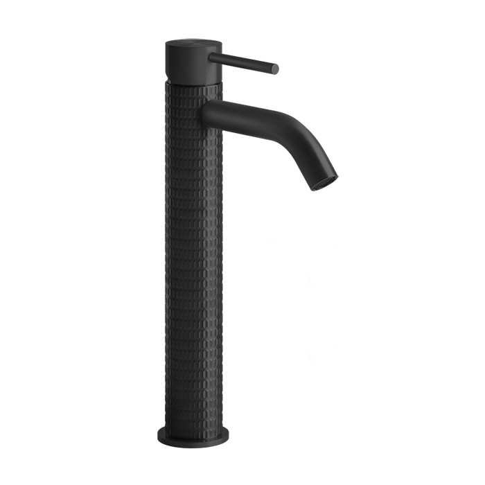 Смеситель для раковины на 1 отв., высокий h=30.5см., излив: 12.3см., Gessi 316, black xl арт. 54209#299