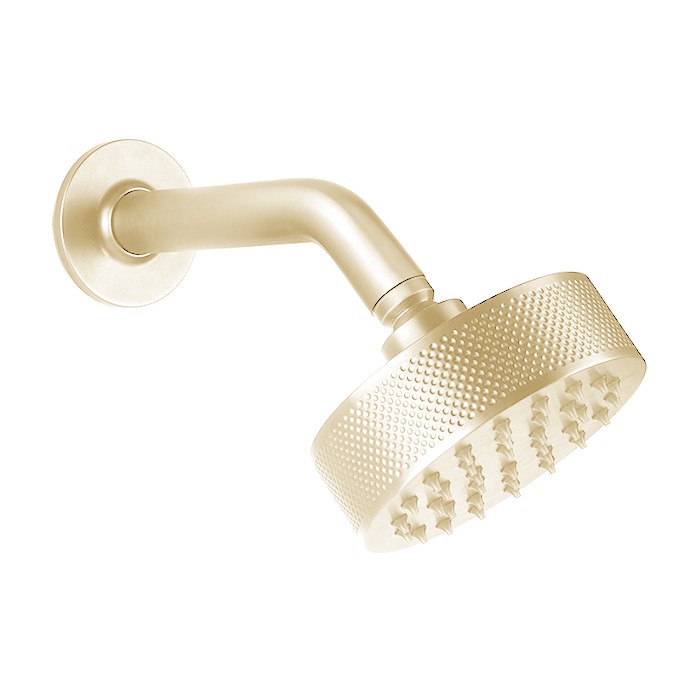 Верхний душ 11.8см, с защитой от налёта, Gessi Inciso, золото арт. 58189#246