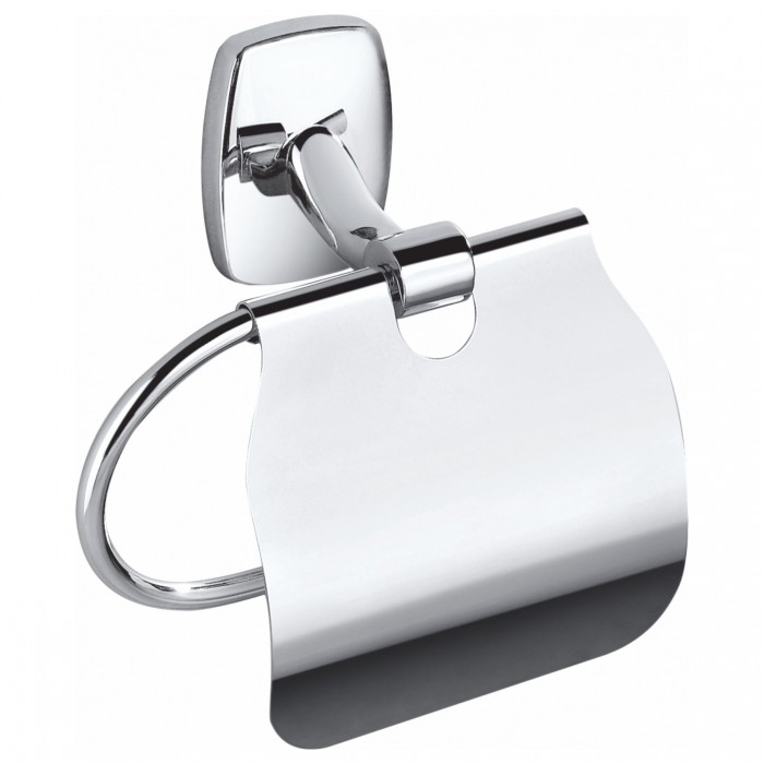 Держатель для туалетной бумаги с крышкой, Wonzon &amp; Woghand Porto, WW-1601 цвет: хром