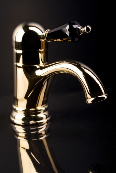 Смеситель для ванны(душ.Комплект) (gold), Boheme Tradizionale nero - 253