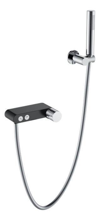 Смеситель для ванны black diamond chrome, Boheme Stick - 123-BCR