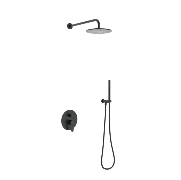 Душевой комплект BERGES Nardis, черный арт. 071004
