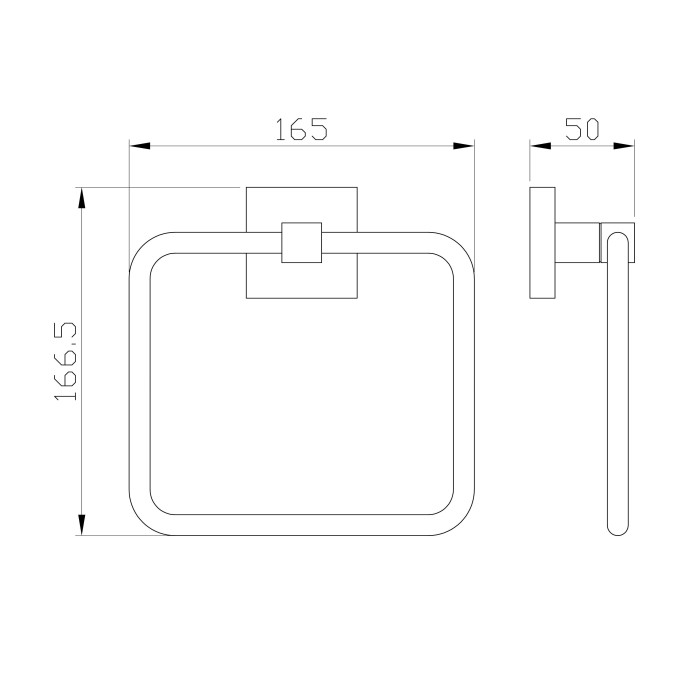 Кольцо для полотенец, Wonzon & Woghand Polo, WW-8913-DG цвет: золото