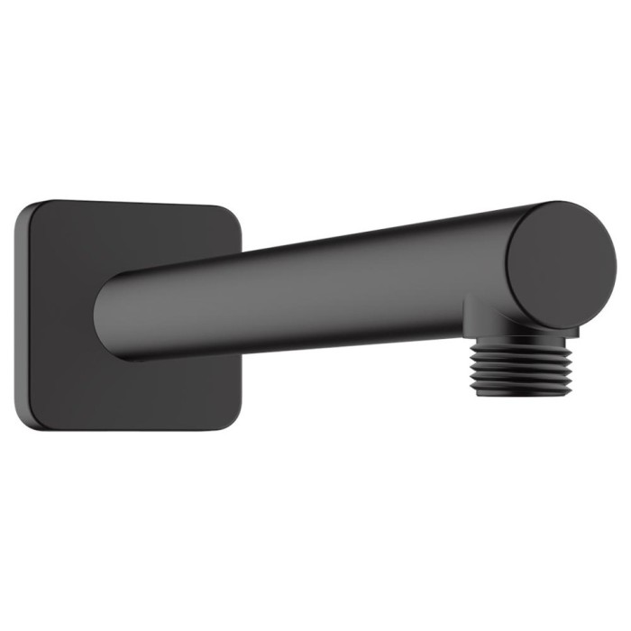 Душевой кронштейн настенный 240 мм Vernis Shape Hansgrohe, черный арт. 26405670