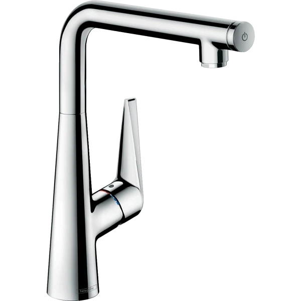 Смеситель для кухни, с поворотным изливом, Eco, Hansgrohe Talis Select M51, хром арт. 72825000