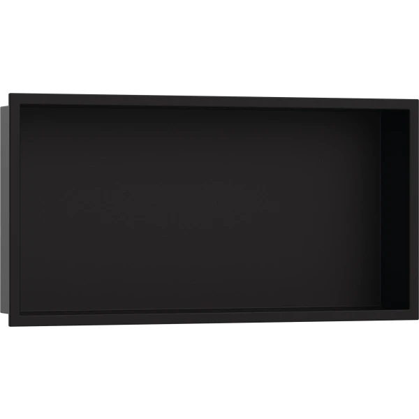 Настенный короб с интегрированной рамой, 30х60х10 см, Hansgrohe XtraStoris Original, черный арт. 56064670