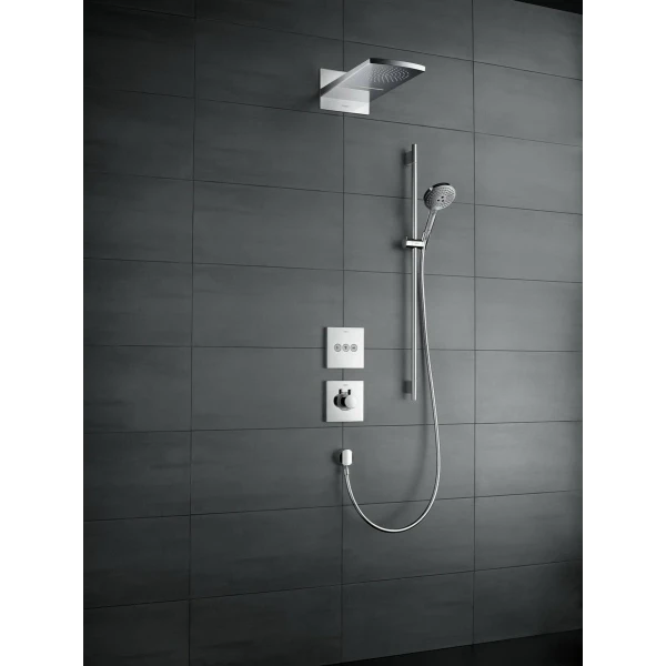 Термостат для душа HighFlow скрытого монтажа, Hansgrohe ShowerSelect, хром арт. 15760340