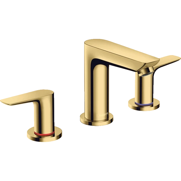 Смеситель для раковины, Hansgrohe Talis E, золото арт. 71733990
