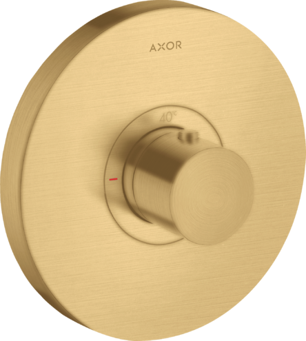 Термостат для душа ShowerSelect Axor, шлифованное золото арт. 36721250