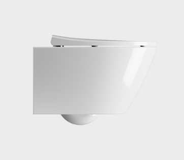 Унитаз подвесной GSI Modo 37х52 см, безободковый цвет белый арт. 981611