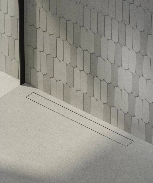 Душевой лоток double из нержавеющей стали, 85 см, Kerama Marazzi, хром - APZ13-DOUBLE9-850KM