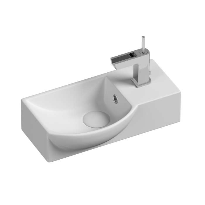 Подвесная раковина Ceramicanova Element, белый арт. CN6039L