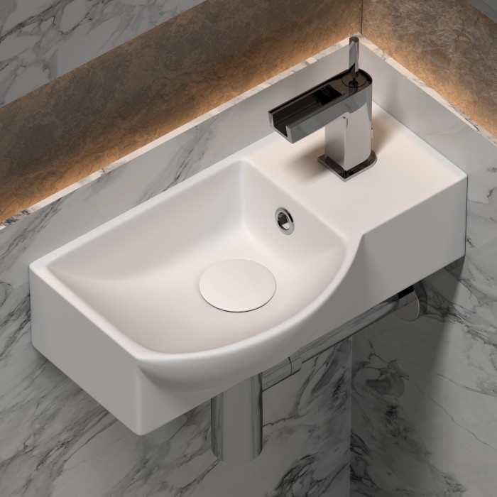 Подвесная раковина Ceramicanova Element, белый арт. CN6039L