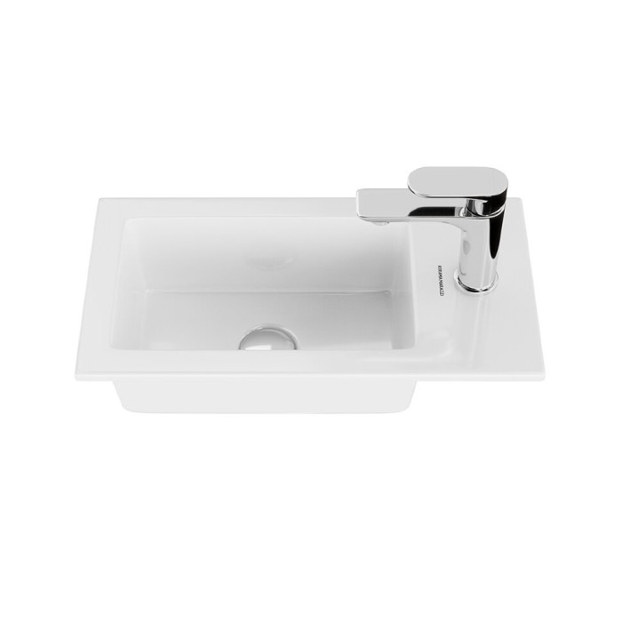 Раковина встраиваемая сверху 50x27см, Lato Kerama Marazzi, белый - LA.wb.50