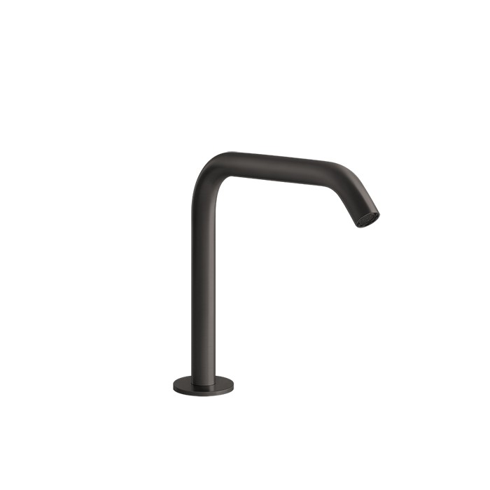 Отдельностоящий излив h=162мм, Gessi 316, brushed black metal pvd арт. 54091#707