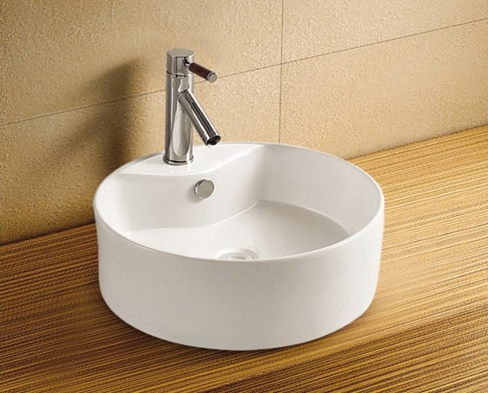 Раковина накладная 460х170 белая, Azario Mario - AZ-3018 SP