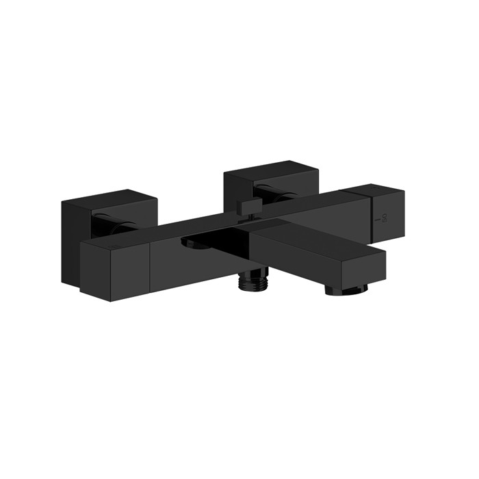 Смеситель для ванны, термостатический, Gessi Rettangolo, black xl арт. 20111#299