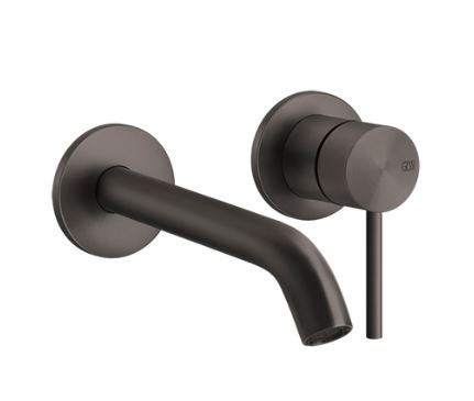 Смеситель для раковины Gessi 316  brushed black metal pvd арт. 54086#707