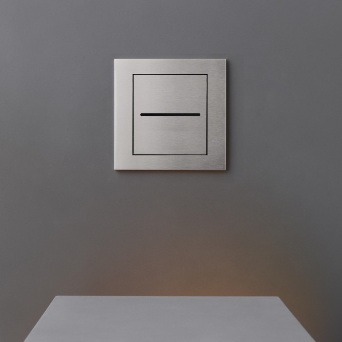 Держатель для туалетной бумаги CeaDesign встраиваемый, в комплекте BOX31, цвет сатинированная сталь арт. POR02S