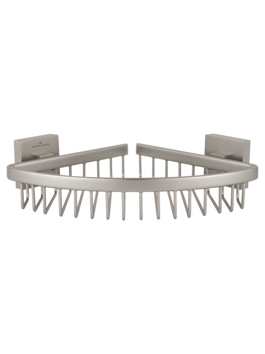 Полка для ванной угловая, Wonzon &amp; Woghand Polo, WW-8944-BN цвет: никель