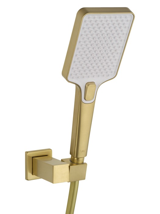 Душевая система встраиваемая, Wonzon & Woghand Flex, WW-88939072-BG цвет: золото