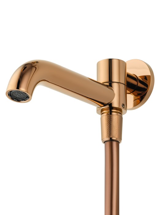 Душевая система с термостатом встраиваемая, Wonzon & Woghand Stick, WW-88929010-RG цвет: розовое золото