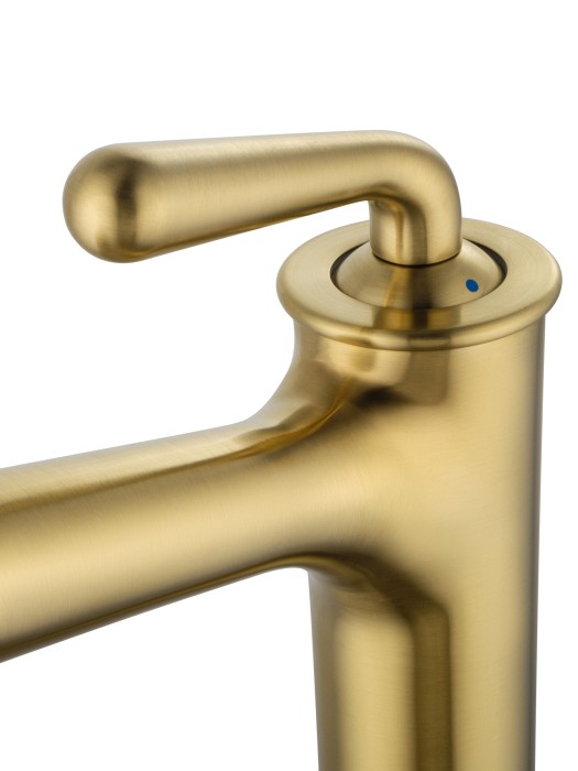 Смеситель для раковины высокий, Wonzon & Woghand Steam, WW-88239008-BG цвет: золото