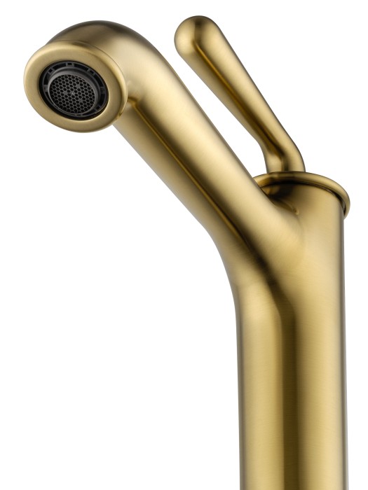 Смеситель для раковины высокий, Wonzon & Woghand Steam, WW-88239008-BG цвет: золото