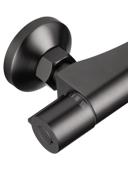 Смеситель для душа с термостатом, Wonzon & Woghand Inn, WW-B1005-A-BGG цвет: графит