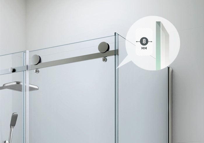 Душевой уголок 1200x800мм BERGES Gelios, хром арт. 061001