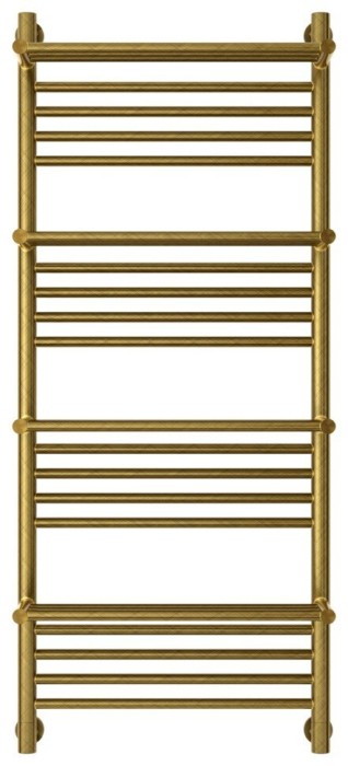 Сунержа Водяной полотенцесушитель 1200x500, Богема+ с 4 полкам, 05-0224-1250 цвет: состаренная бронза