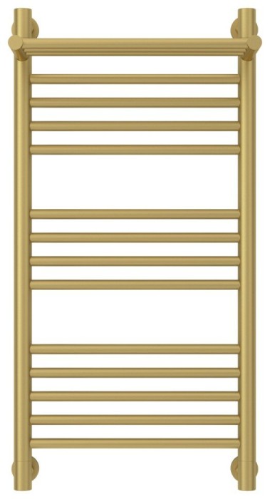 Сунержа Водяной полотенцесушитель 800x400, Богема+ с 1 полкой, 032-0223-8040 цвет: матовое золото