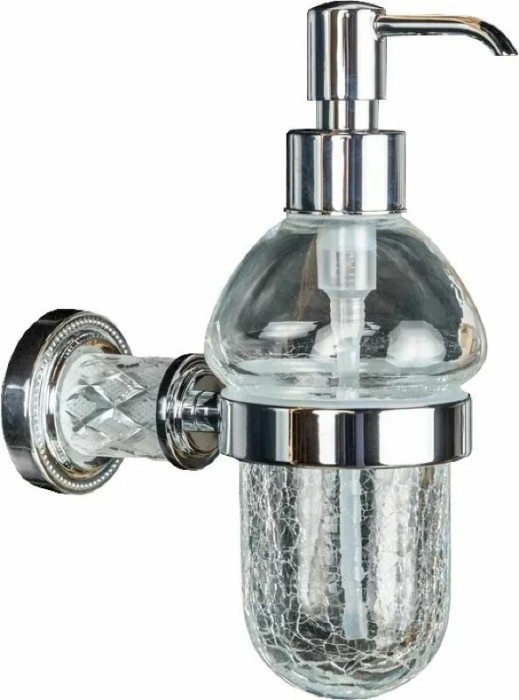 Дозатор жидкого мыла, Murano crystal, Boheme 10912-CRST-CH
