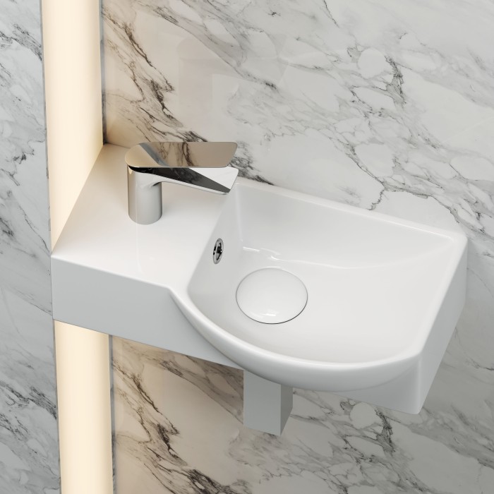 Подвесная раковина Ceramicanova Element, белый арт. CN6039R