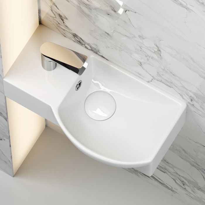 Подвесная раковина Ceramicanova Element, белый арт. CN6039R