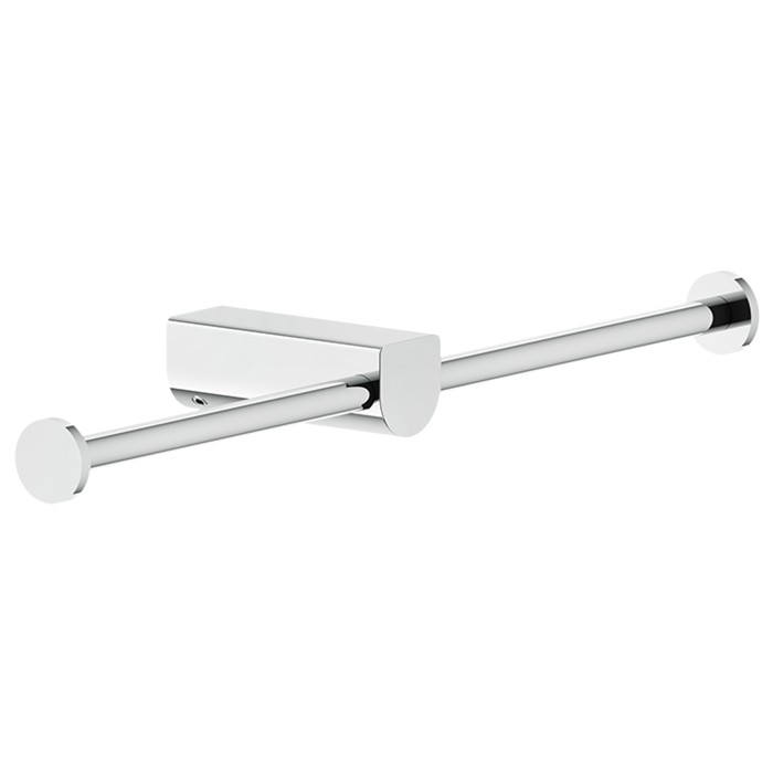 Двойной держатель туалетной бумаги, подвесной, Gessi Rilievo, хром арт. 59415#031