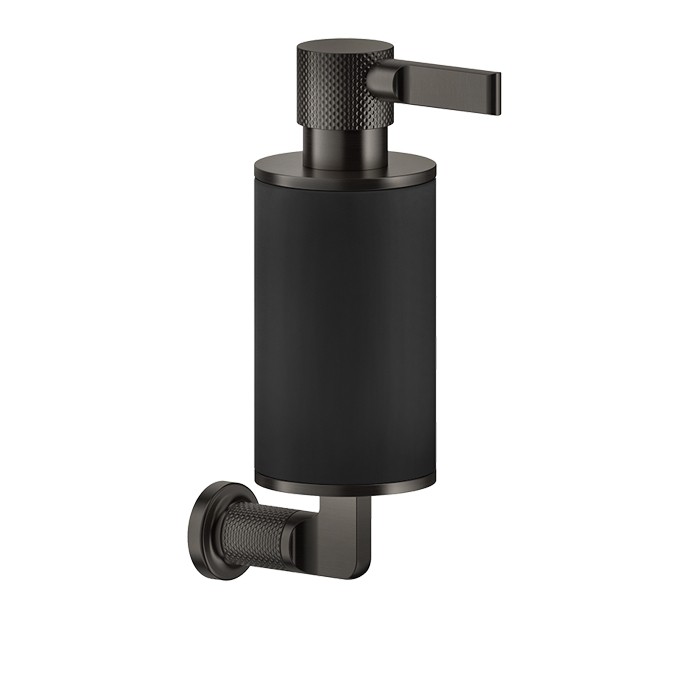 Дозатор для жидкого мыла настенный, Gessi Inciso, черный/nero xl арт. 58514#299