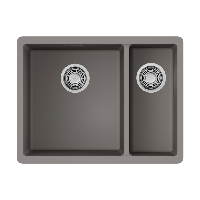 Кухонная мойка Omoikiri Kata 55-2-U-GR Artgranit, цвет leningrad grey арт. 4993390