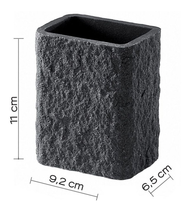 Настольный стакан Aries Gedy, AR98(85) цвет: серый