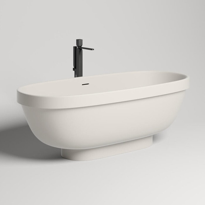 Ванна отдельностоящая 180x80, матовая, Salini GRECA 180x80RAL арт. 103121MRF