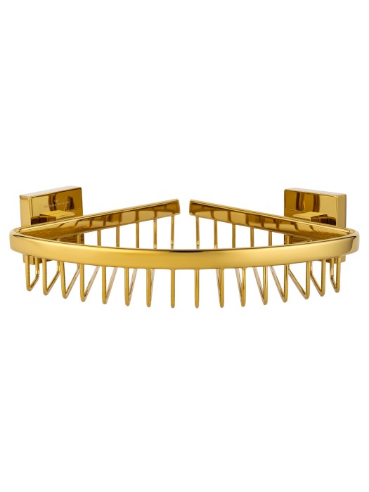 Полка для ванной угловая, Wonzon &amp; Woghand Polo, WW-8944-DG цвет: золото