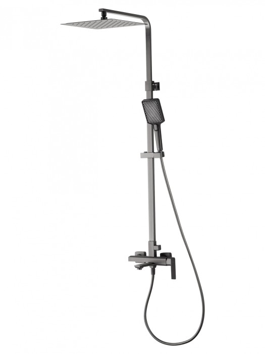 Душевая система, Wonzon &amp; Woghand Diamond, WW-88739011-BGM цвет: графит