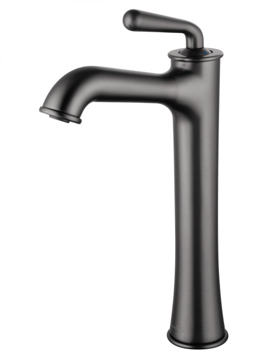 Смеситель для раковины высокий, Wonzon &amp; Woghand Steam, WW-88239008-BGM цвет: графит