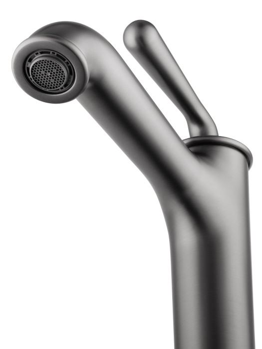 Смеситель для раковины высокий, Wonzon & Woghand Steam, WW-88239008-BGM цвет: графит