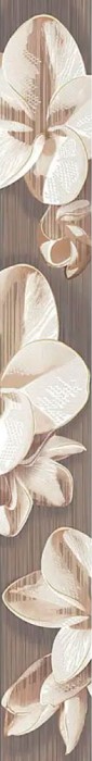 Бордюр plumeria i50.5x6.2 AZORI Amati арт. 584191003