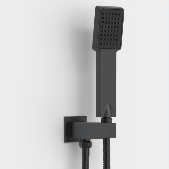 Душевой комплект BERGES Nardis, черный арт. 071006