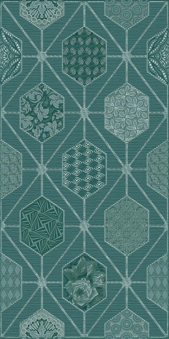 Декоративная плитка indigo geometria 31.5x63 AZORI Devore арт. 587162001