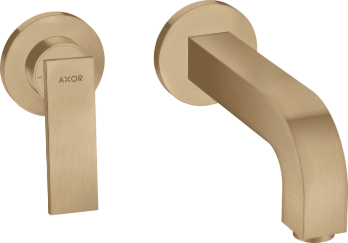Смеситель для раковины Citterio Axor, шлифованная бронза арт. 39121140